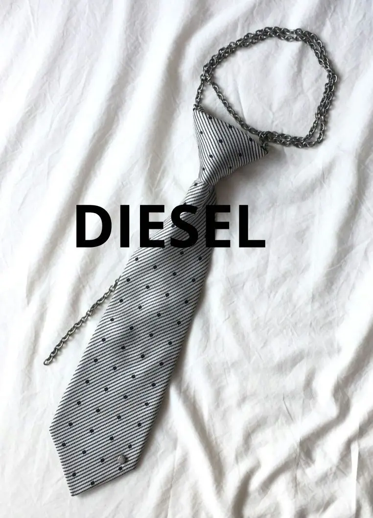 新品タグ付き DIESEL ディーゼル ネクタイ デニム調 インディゴ 2025年最新】DIESEL メンズ ネクタイの人気アイテム - メルカリ