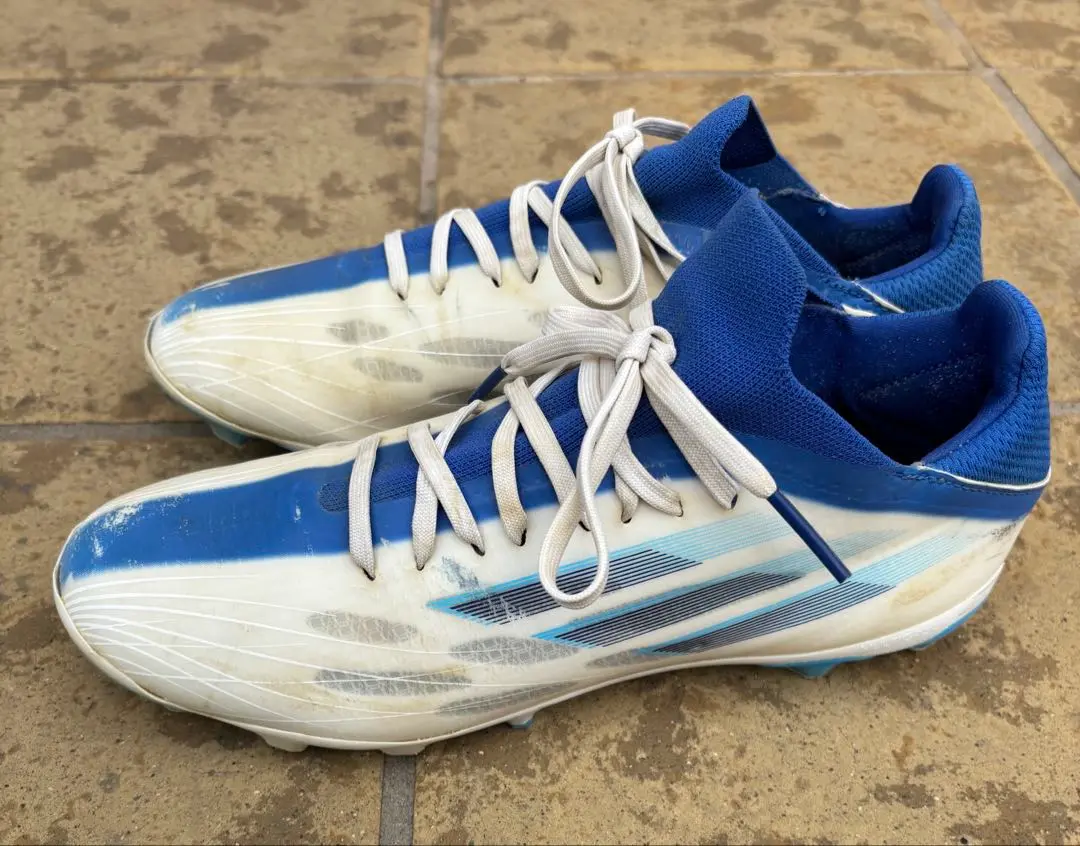 adidas スピードフロー　25センチ adidas アディダス エックス スピードフロー+ FG(ホワイト