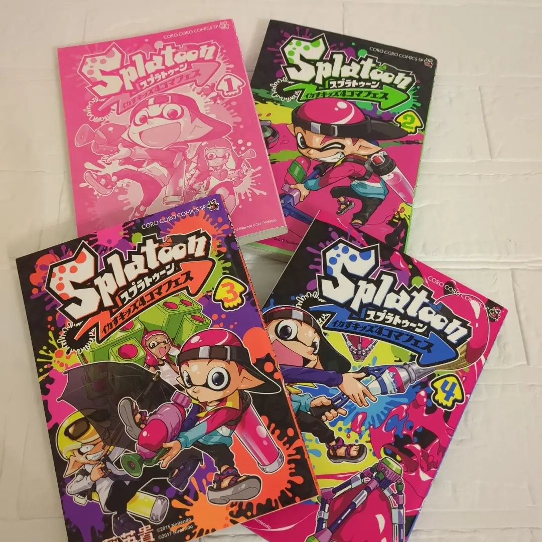 スプラトゥーン 漫画全巻 スプラトゥーン4コマフェス 19冊まとめ