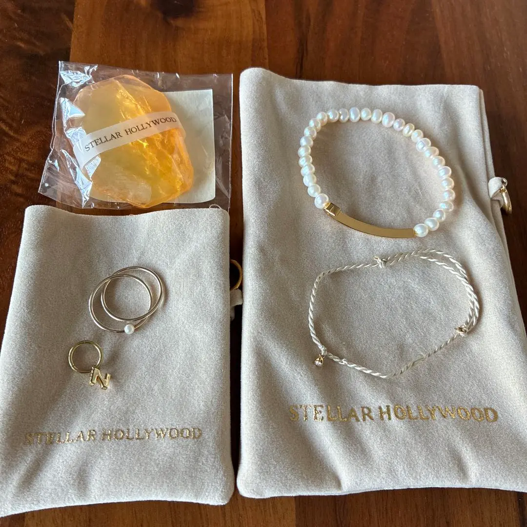 ⭐︎新品未使用⭐︎ステラハリウッド⭐︎リングブレスセット♪♪ダイヤパール！！ リング | STELLAR HOLLYWOOD-ステラハリウッド