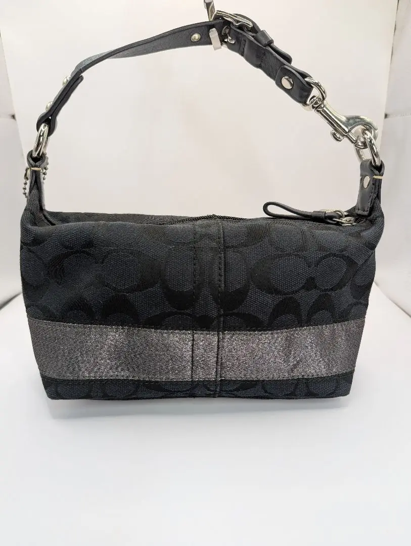 COACH アクセサリー ポーチ ワンショルダー デニム パテント 40757