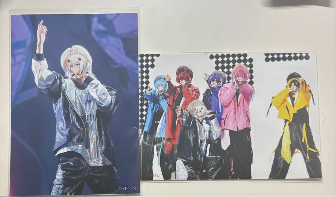 Thumbnail of Two bromides (photo cards) that I have.