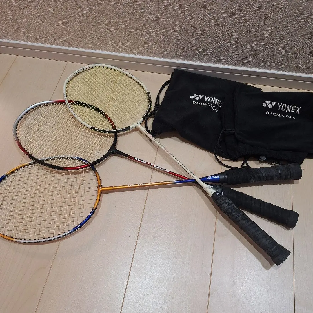 バドミントンラケット 3本セット Winghart Wilson 2025年最新】バドミントン WINGHARTの人気アイテム - メルカリ