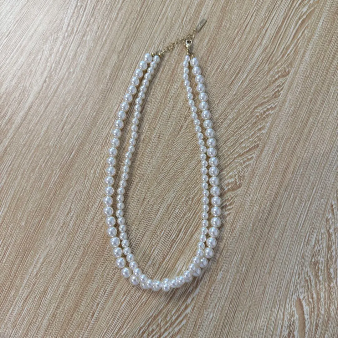 Thumbnail of M.deux Pearl Two-Row Necklace