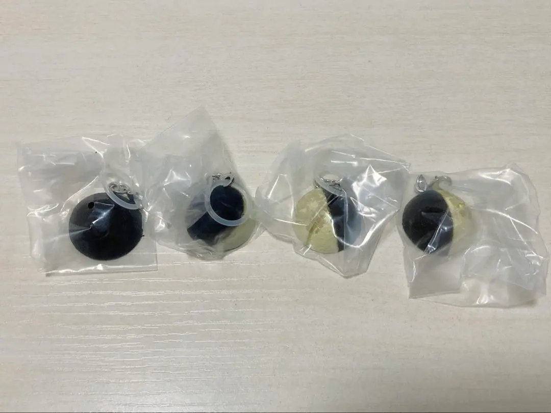 Thumbnail of 4 Moon Age Luminous Mascot Charms: Half Moon