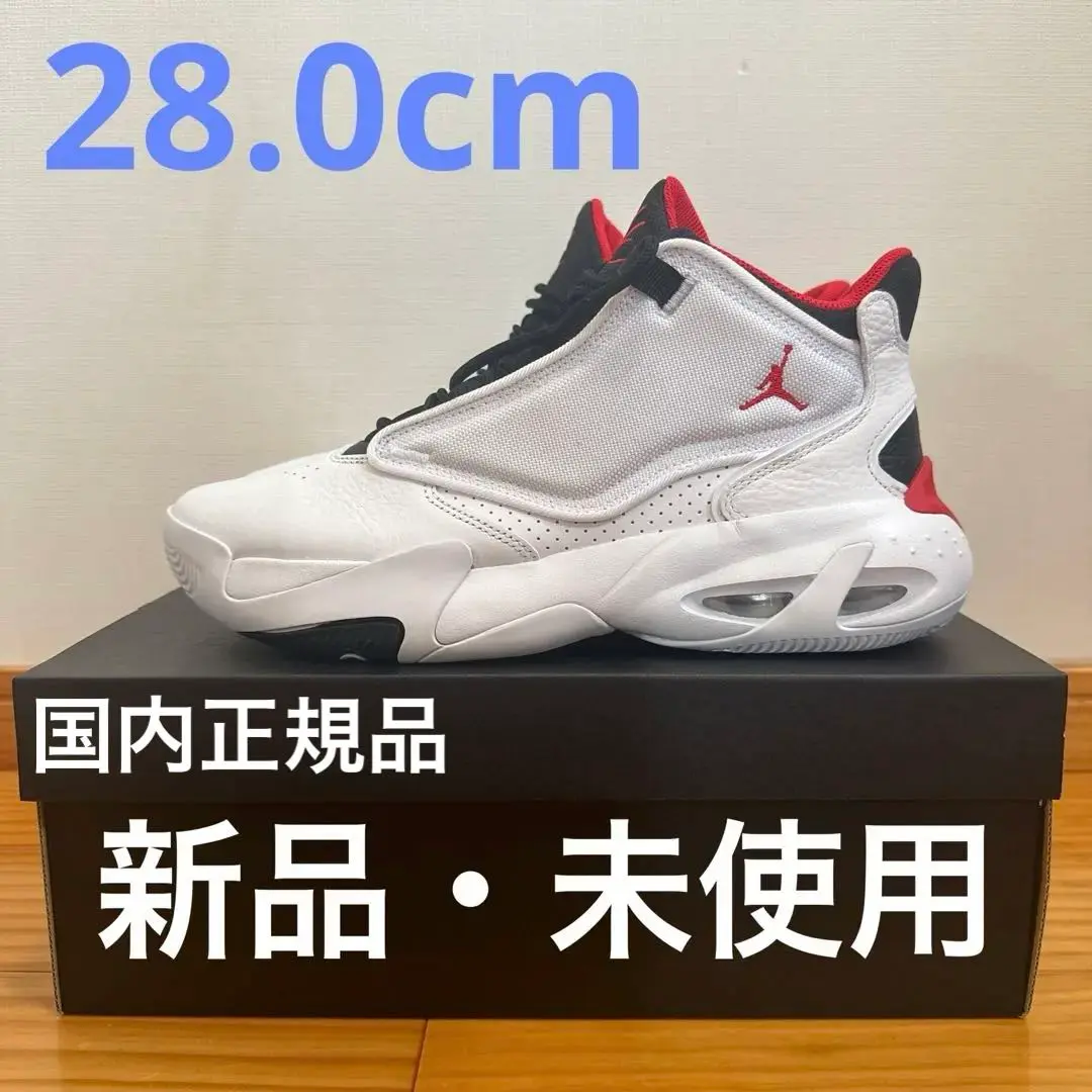 NIKE - 新品未使用箱付　ナイキ　ジョーダンマックス　オーラ4　バスケットボールシューズ 新品 ナイキ ジョーダン キッズ マックスオーラ4 バッシュ 22.5