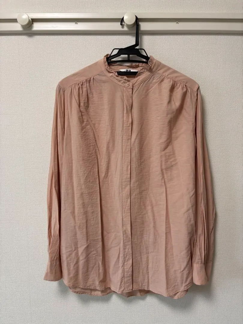 Thumbnail of UNIQLO Pink Long Sleeve Shirt XL