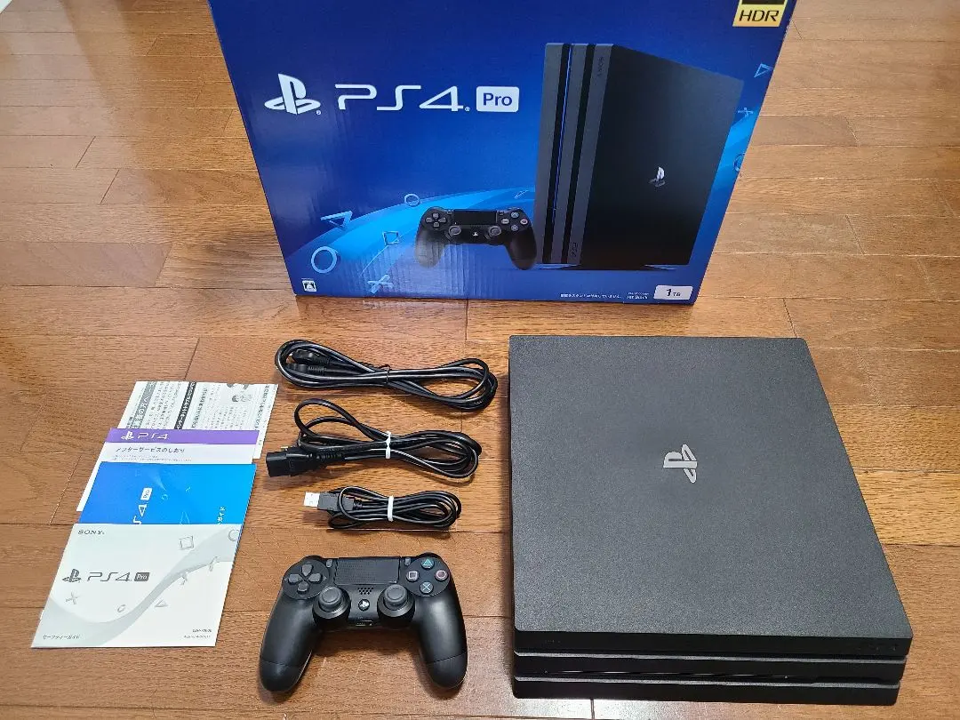 Thumbnail of Sony PlayStation 4 Pro Jet Black PS4 1TB