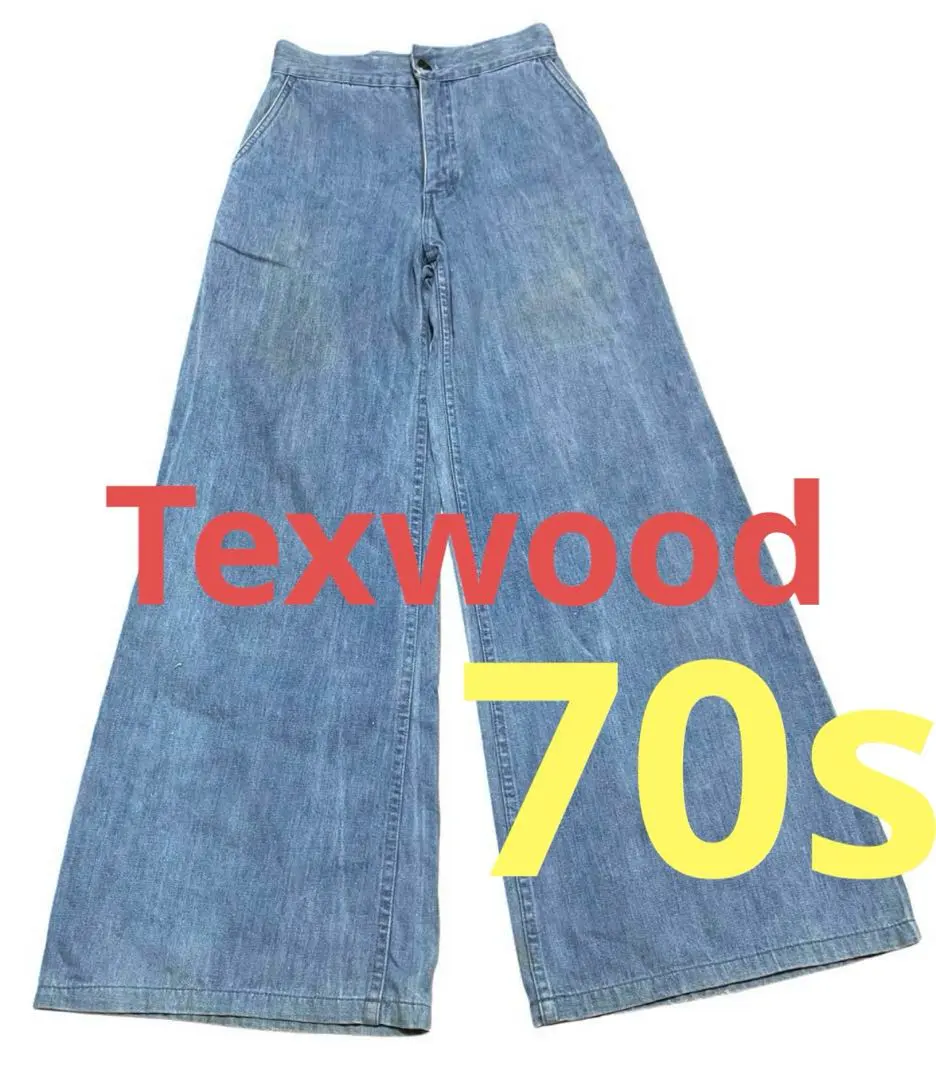 90s texwood フレアデニム パッチワーク 超フレア 90s texwood フレアデニム パッチワーク 超フレア - メルカリ