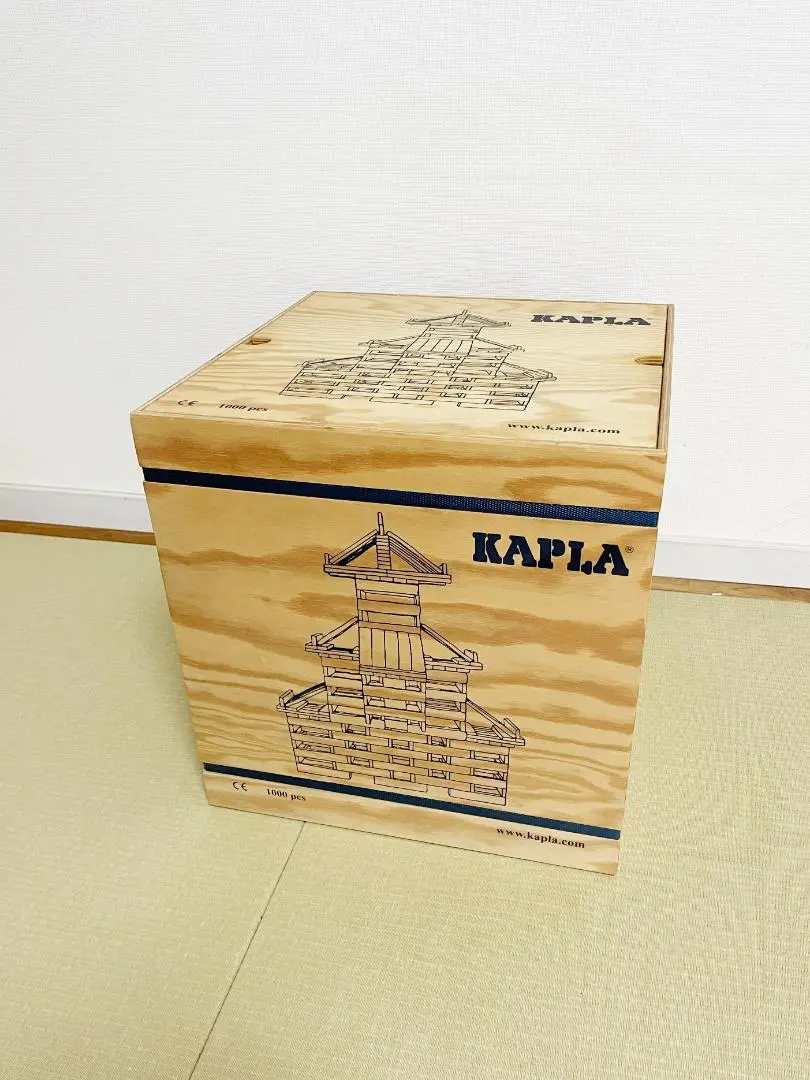 【匿名配送】KAPLA1000 木製ブロック カプラ　知育　1000ピース KAPLA1000J-日本仕様 | カプラジャパン オンラインショップ