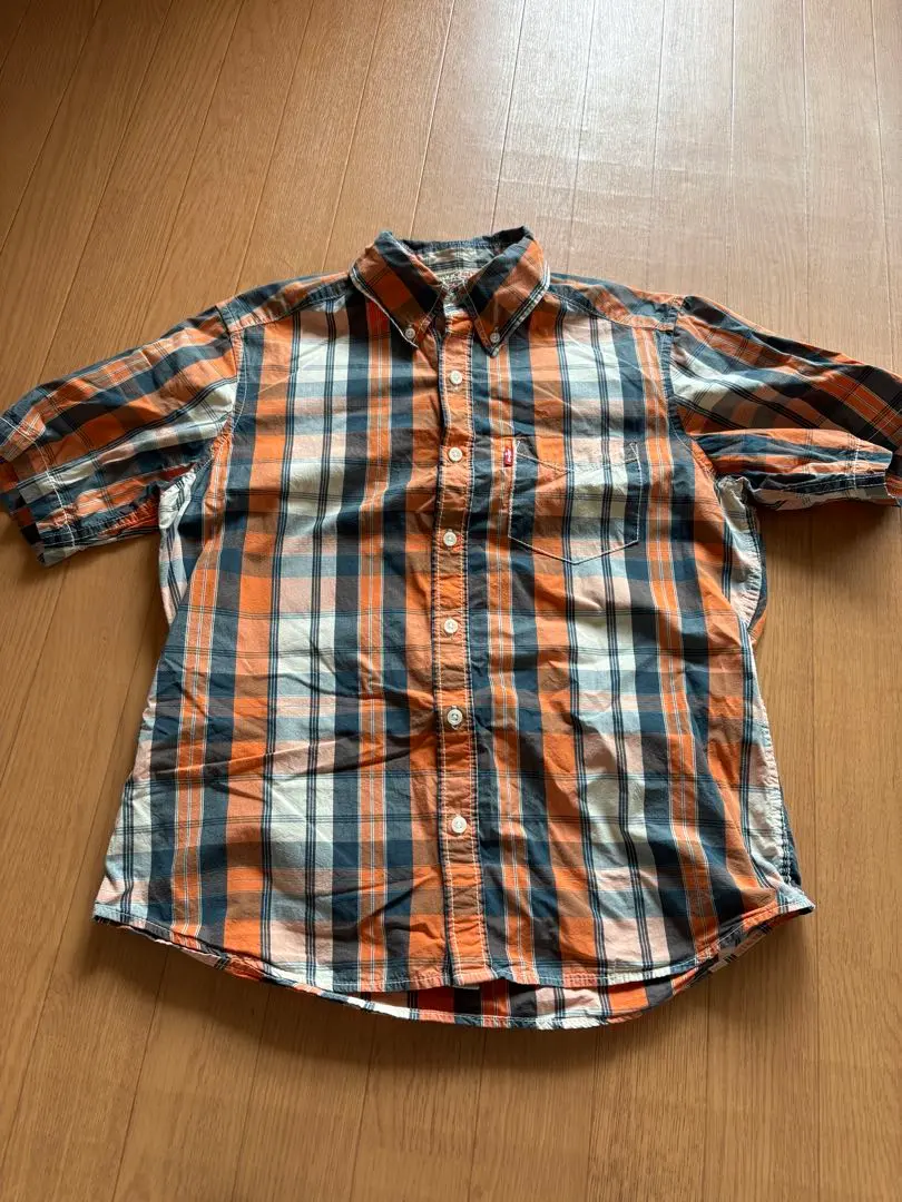 Thumbnail of Levi's Checkered Short Sleeve Shirt, Size M