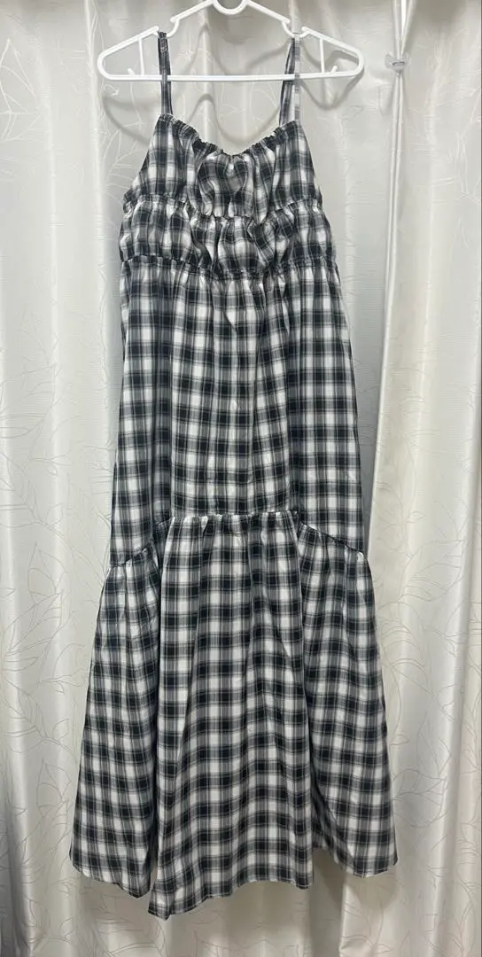 Thumbnail of Checkered Cami Dress (Long Length)