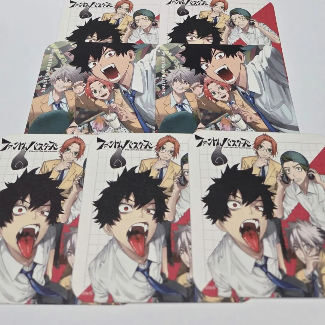 Thumbnail of Yuto Kishi, Kaoru Kanzaki, Kotaro Tamon, Phantom Busters, Art Coaster, Card