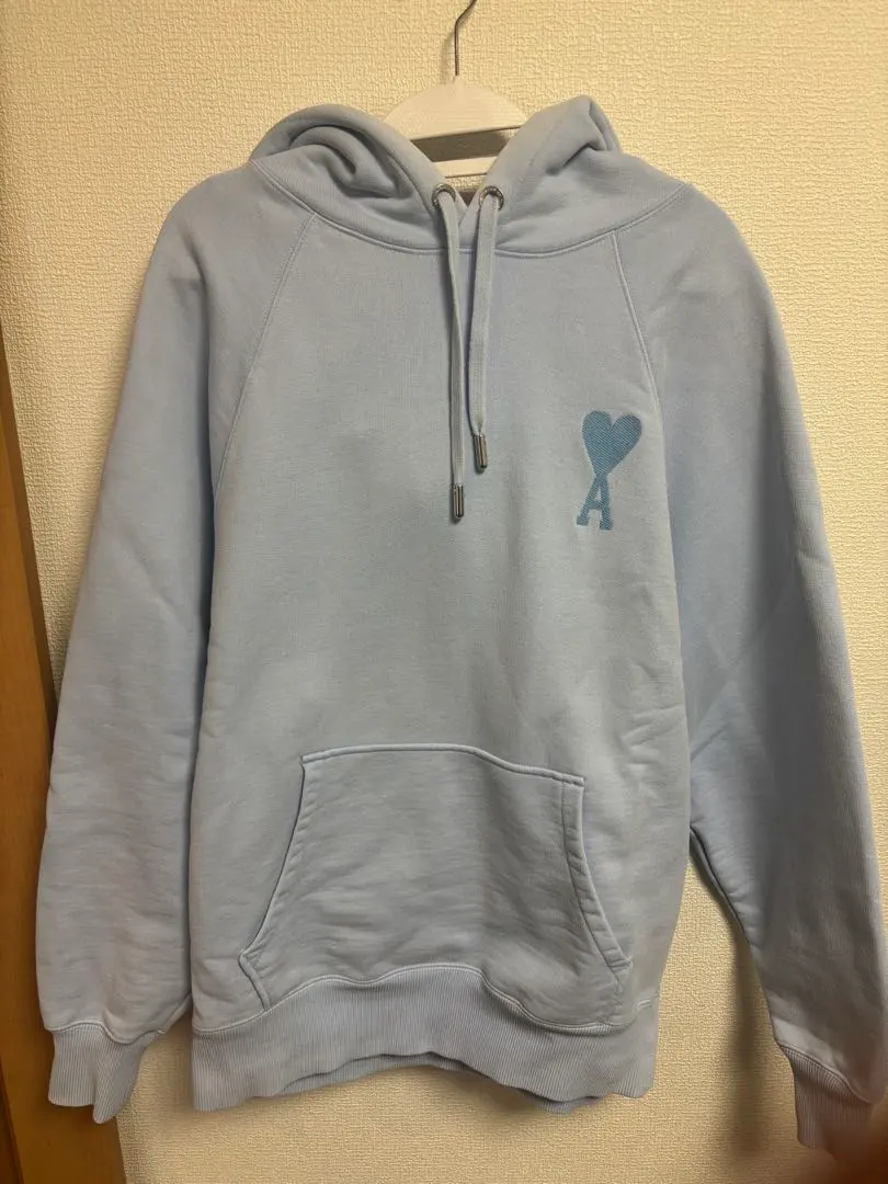 Thumbnail of ami alexandre mattiussi hoodie, light blue