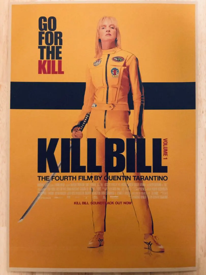 KILL BILL 映画ポスター DEATH NYC 限定エディション KILL BILL 映画ポスター DEATH NYC 限定エディション KILL BILL