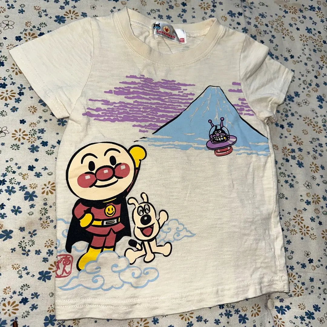 麵包超人 T恤 兒童 嬰兒 和風 90 的縮圖