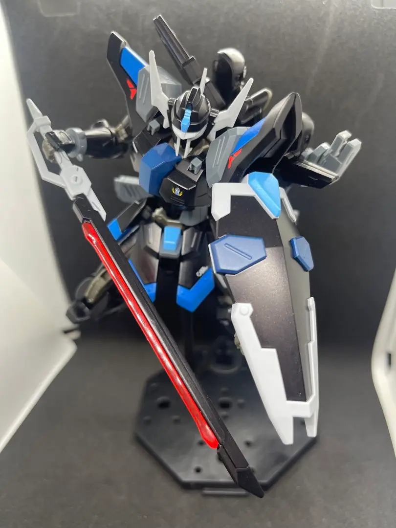 ガンプラジャンクセット　ブラックナイトスコードルドラ×3 （プレバン版風に塗装） ブラックナイトスコードルドラ3機セット（プレバン限定）を作っ