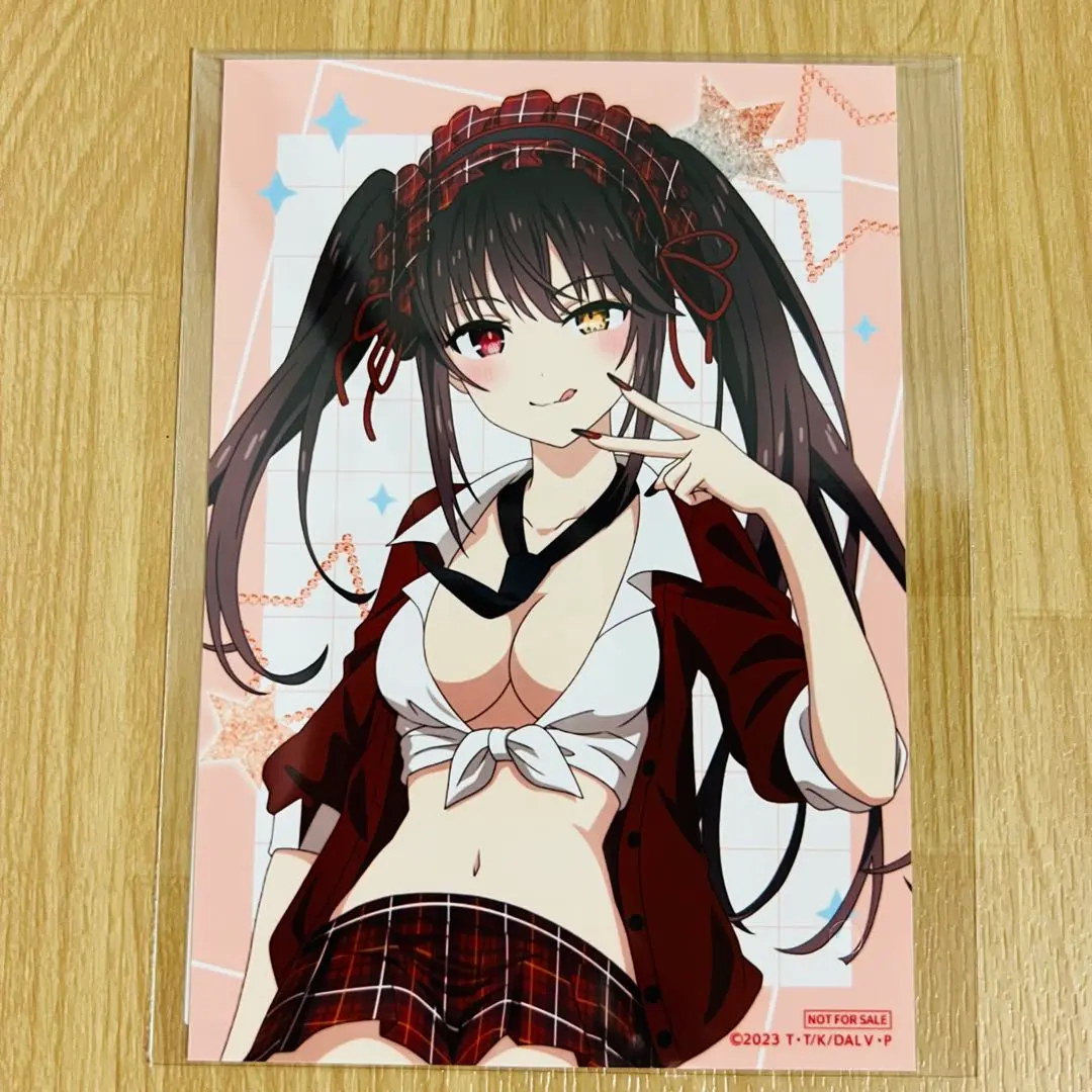 Thumbnail of Tokisaki Kurumi bromide, can badge, Date A Live, KujiKore