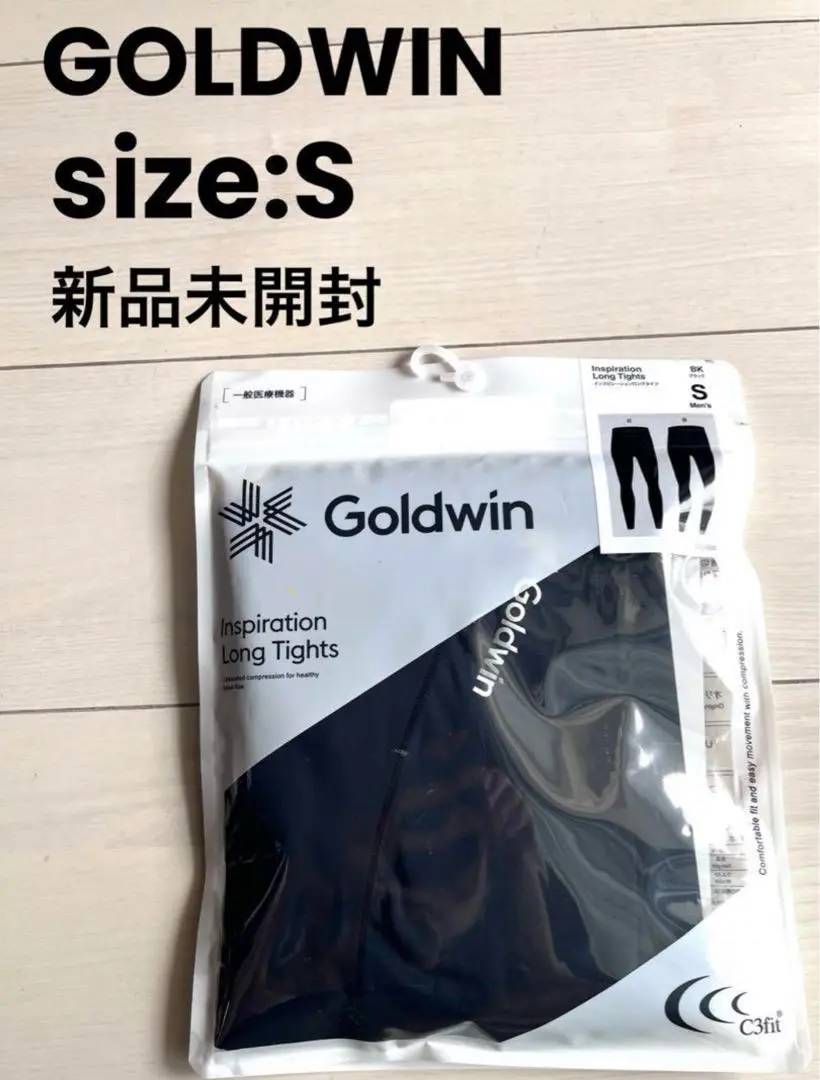 未使用　Goldwin/インスピレーションロングタイツ　GC09350　サイズL ゴールドウイン Goldwin C3fit ランニング インスピレーション