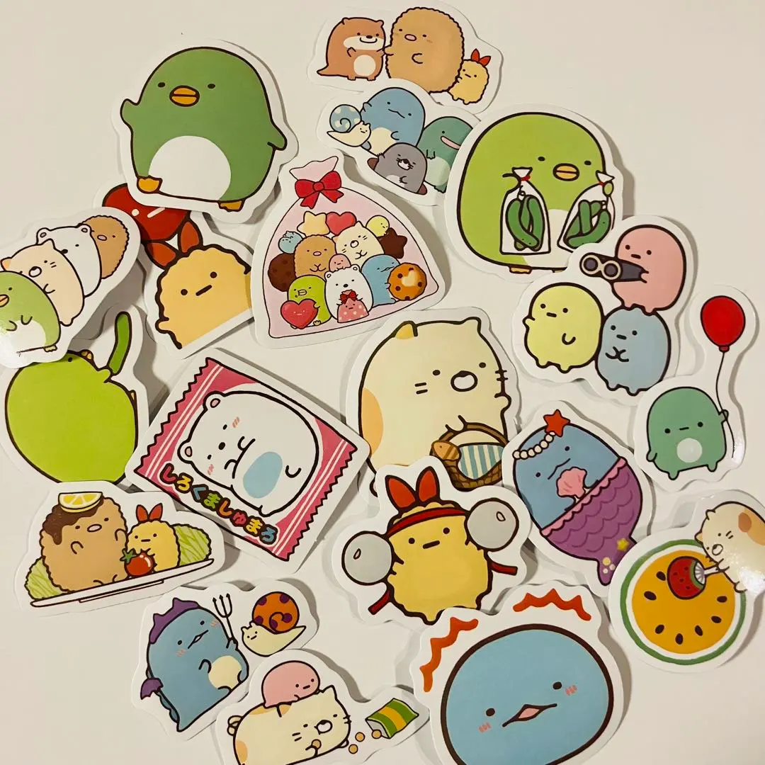 Thumbnail of Flake Stickers Sumikko Gurashi Stickers 50 sheets Reward Stickers Collage