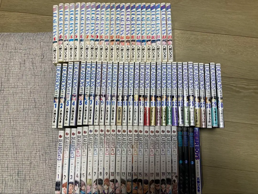 ディアボーイズ全巻(ACT3まで全巻＋オマケ) DEAR BOYS ACT3 ディアボーイズ 全21巻 全巻セット - メルカリ