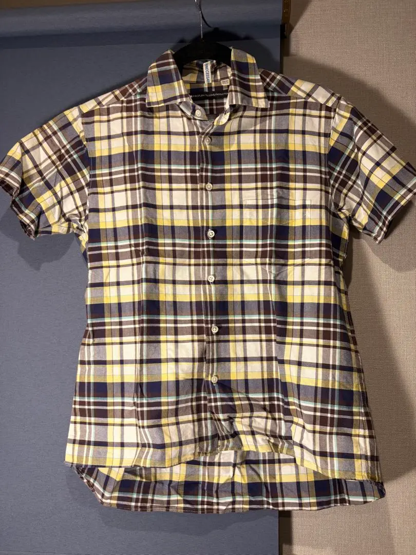 Thumbnail of NOUN Design & Production Short Sleeve Check Shirt M