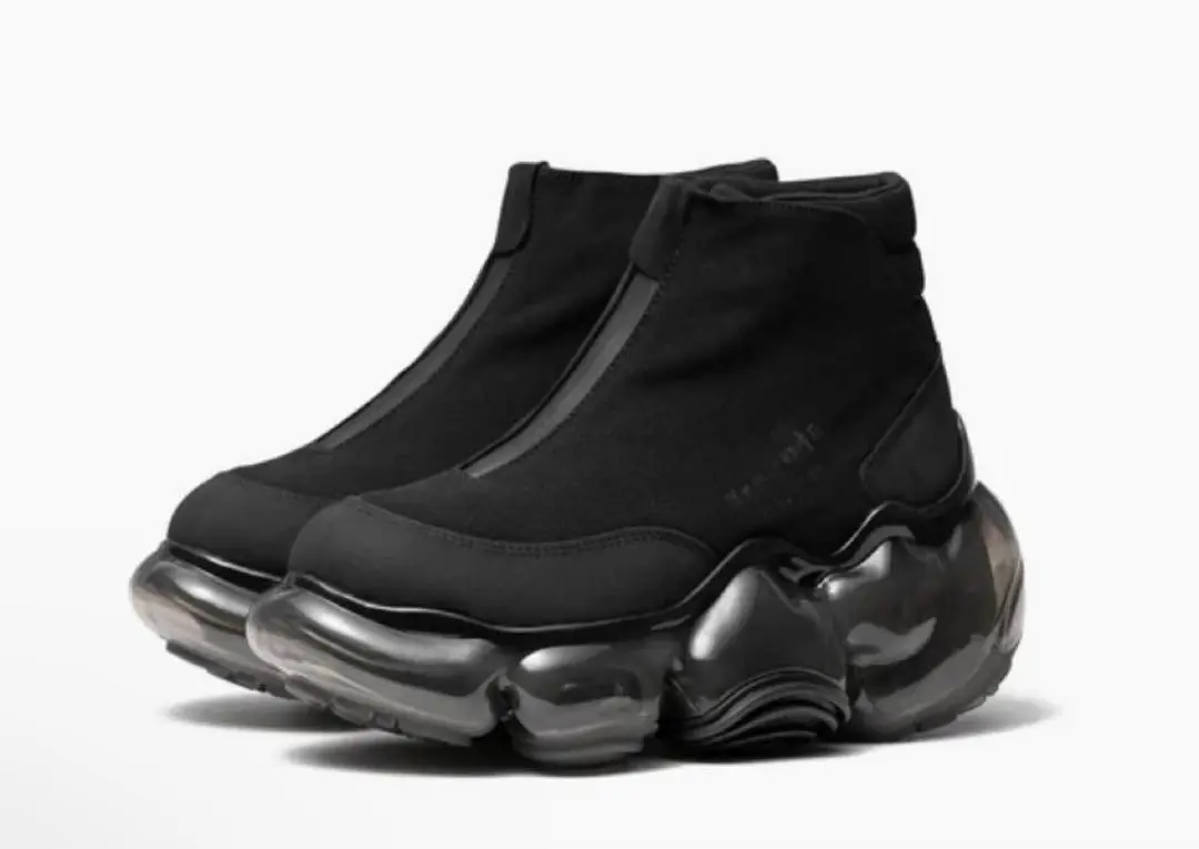 完売・新品26㎝MOOPIE WEATHER 41 BLACK MATTE 黒 MOOPIE WEATHER - BLACK / BLACK (ムーピー ウェザー - ブラック