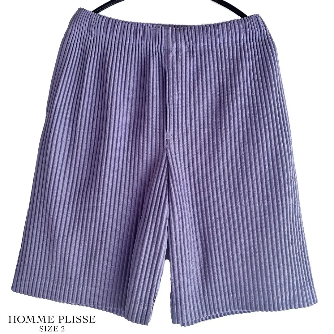 ◆新品同様美品 HOMMEPLISSE オムプリッセ メッシュショートパンツ◆ 楽天市場】【中古】美品 イッセイミヤケオムプリッセ ショート