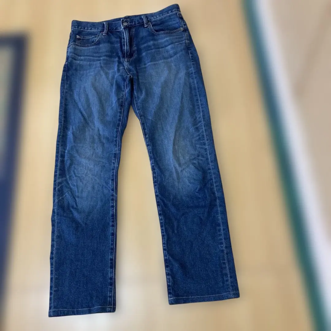 Thumbnail of Uniqlo Navy Denim Jeans 321-470528 (43-55)