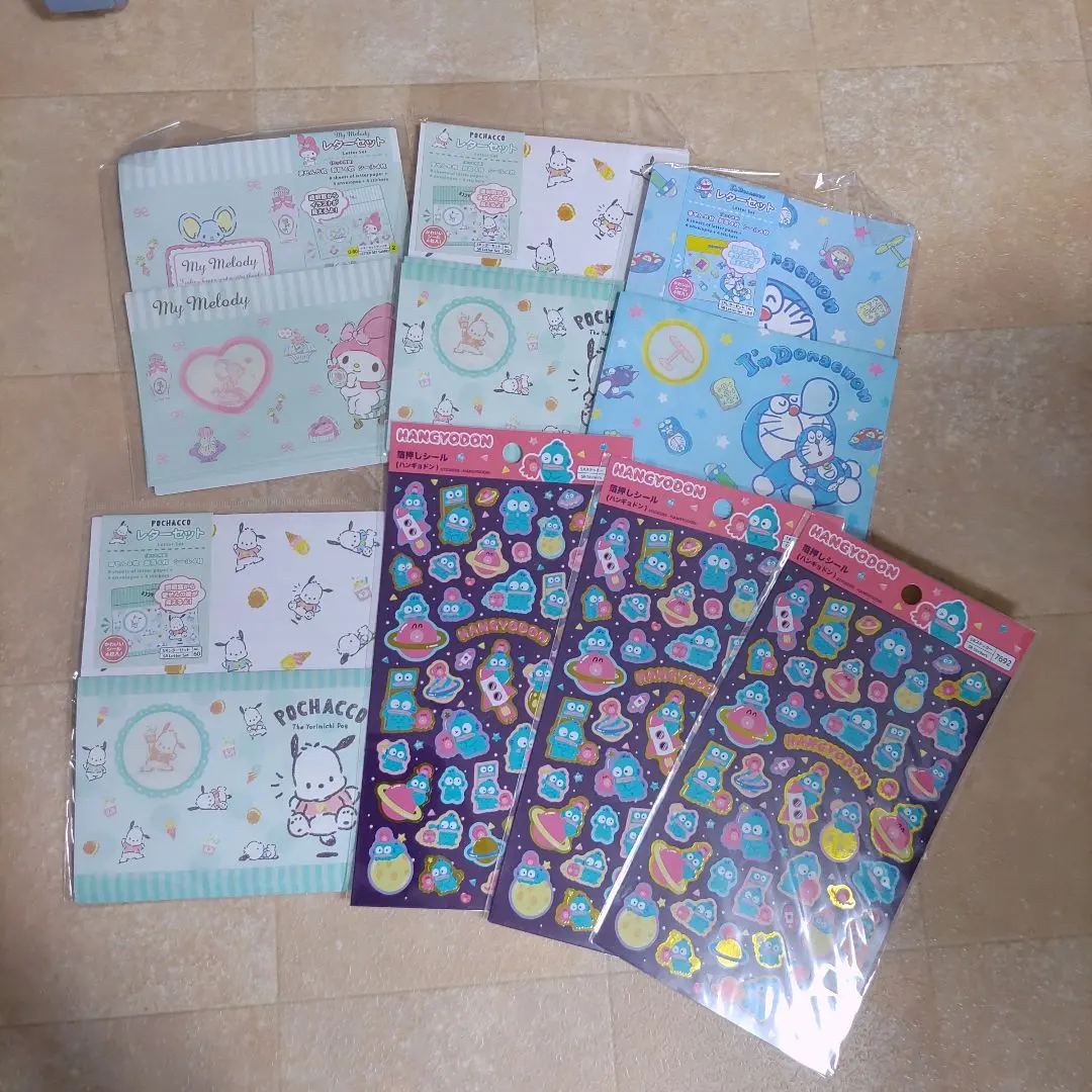 Thumbnail of Bundle Sale: Sanrio Letter Sets & 3 Sheets of Stickers