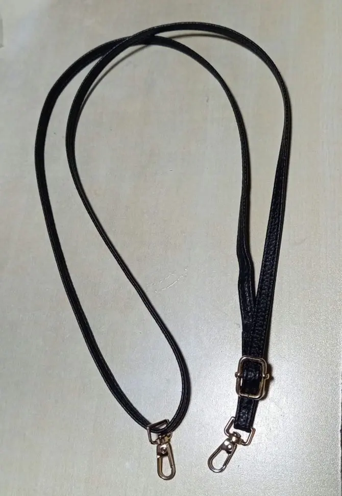 Thumbnail of Final Disposal: Shoulder Strap, Synthetic Leather, Black