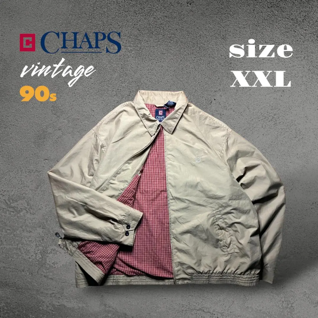 CHAPS ベージュ ジャケット CHAPS RALPH LAUREN チャップス ラルフローレン スウィング