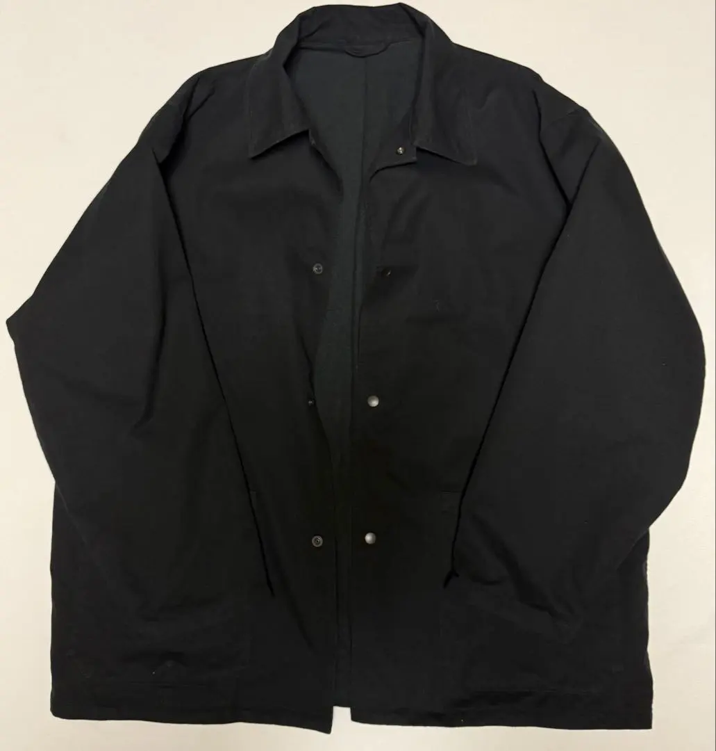Thumbnail of Comoli 25SS Post Work Twill Jacket 1 Black