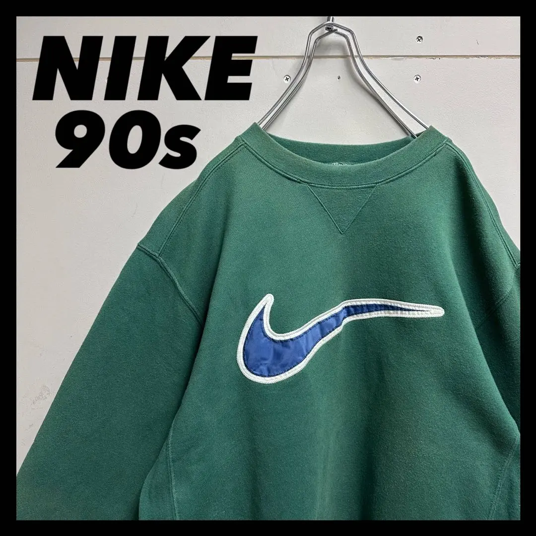 Thumbnail of NIKE 90s Double-sided Embroidered Logo Sweatshirt