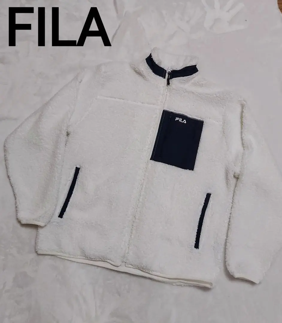 Thumbnail of Unused Level ☆ Fila FILA Boa Zip-Up S White Boa Jacket