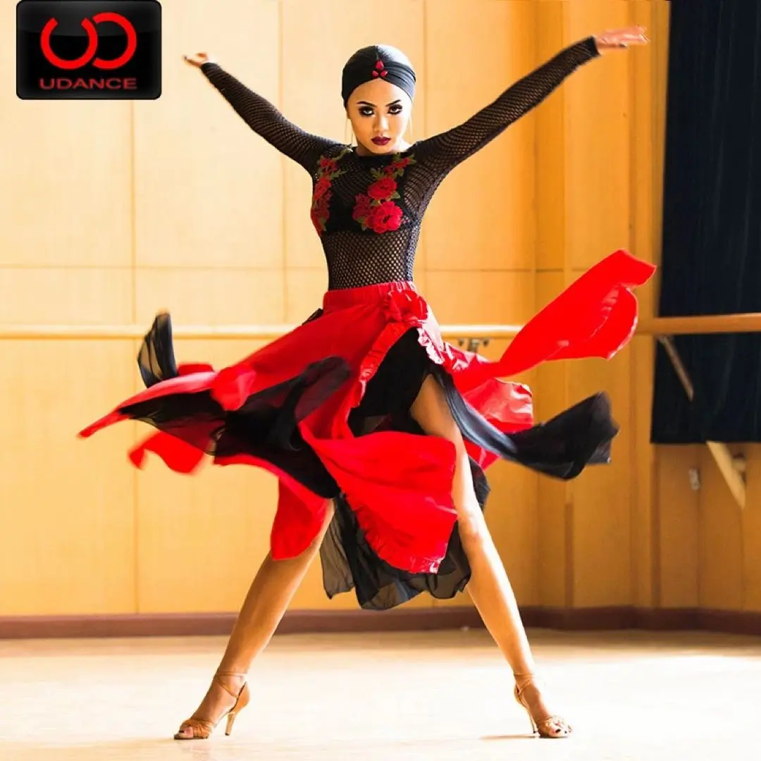 新品　パソドブレ　パソ　社交ダンス　スカート　茶色　水色　4705　タンゴ 2025年最新】パソドブレ スカートの人気アイテム - メルカリ