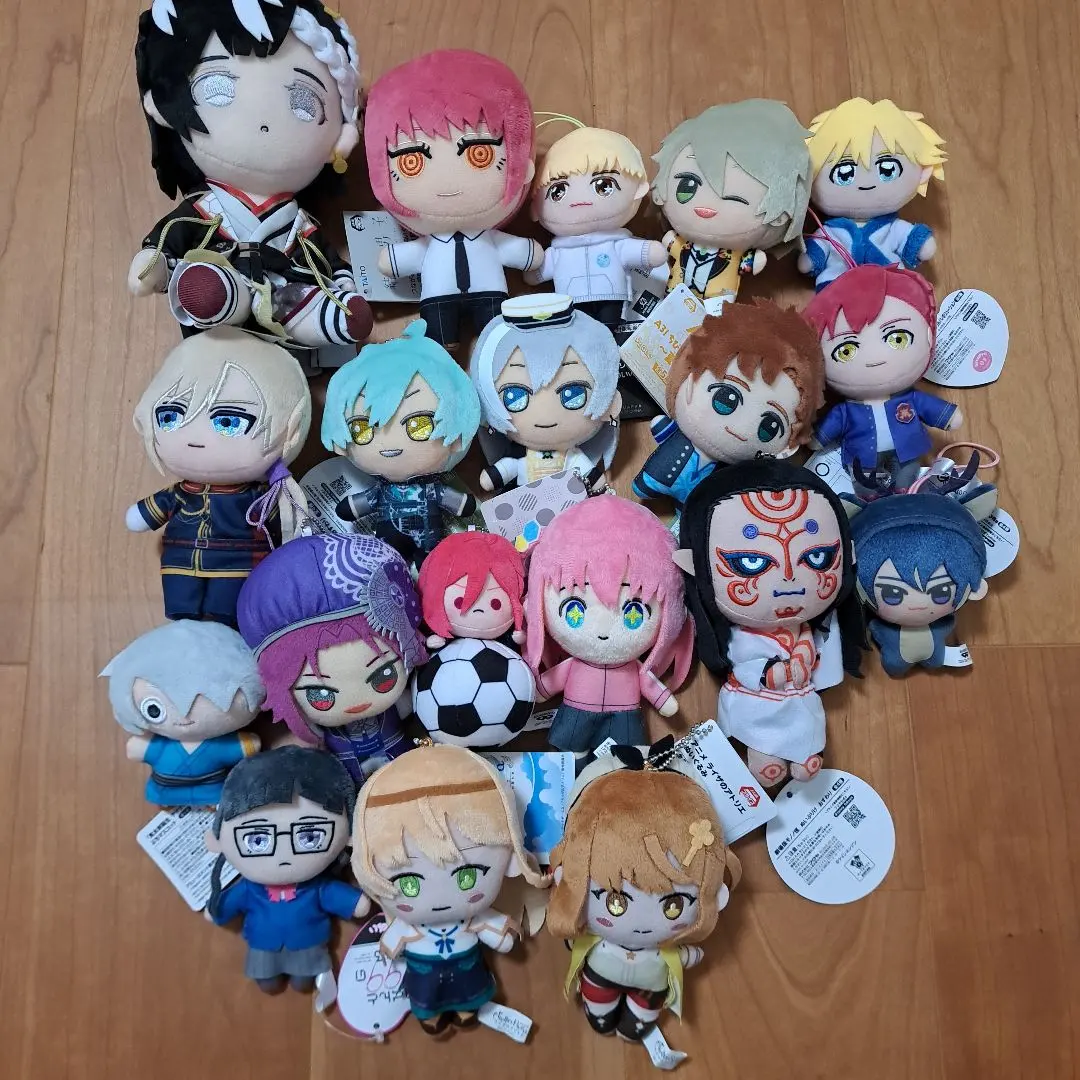 Thumbnail of Plush toys, set of 19 for sale