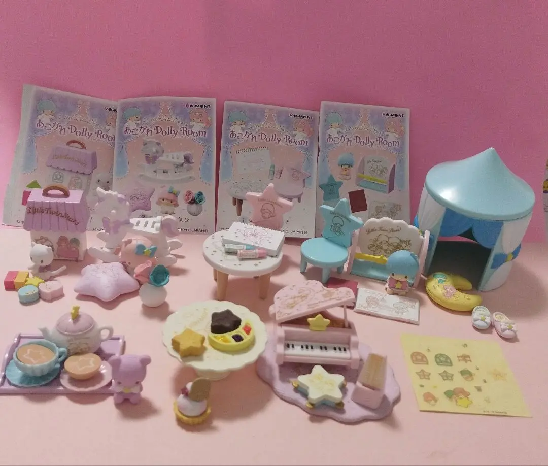 リーメント　あこがれDolly Room リトルツインスターズ　キキララ　新品 リトルツインスターズ あこがれDolly Room 8個入りBOX (食玩