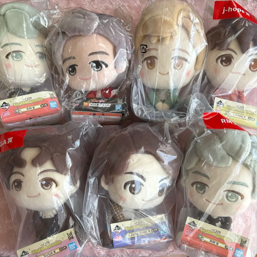 Thumbnail of BTS TinyTAN Goods Ichiban Kuji Plushies 7-piece Set