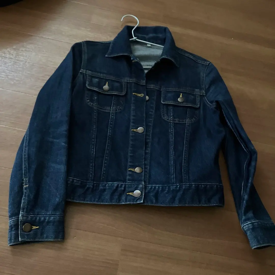 無印良品 美品 彈性牛仔外套 L 的縮圖