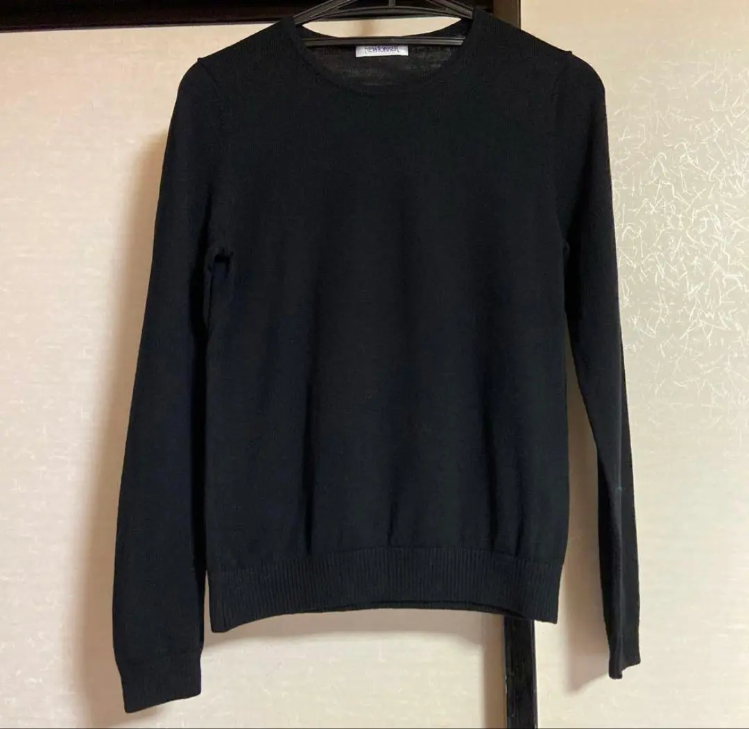 Thumbnail of 【Washable】New Yorker Long Sleeve Knit & Cardigan Ensemble, 100% Wool
