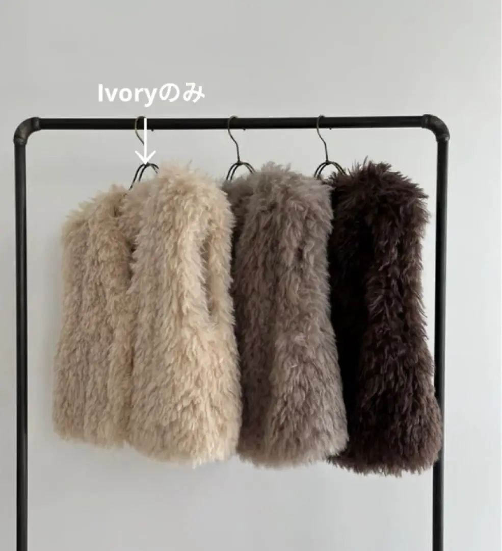 Think Fur エコファー　ロングベスト 人気激安 FUR THINK 美品】 / KLDラクマ店｜ラクマ by