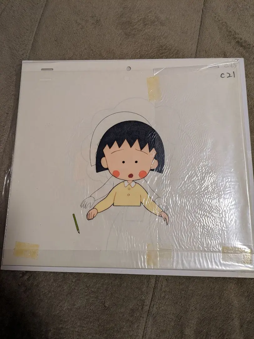 レア！さくらももこ　ちびまる子ちゃん　セル画　下書き付き 2025年最新】ちびまる子ちゃんセル画の人気アイテム - メルカリ