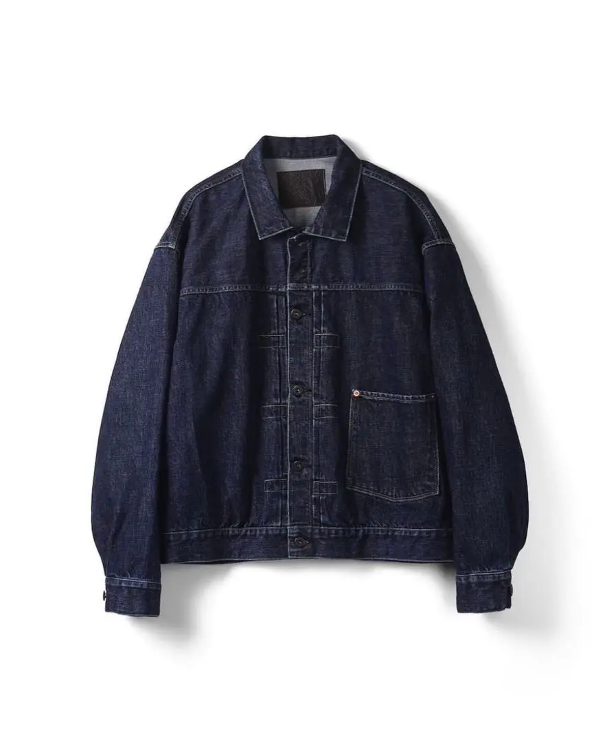 w*u様 refomed OLDMAN DENIMJACKETUSED デニムジ refomed [ OLD MAN DENIM JACKET 