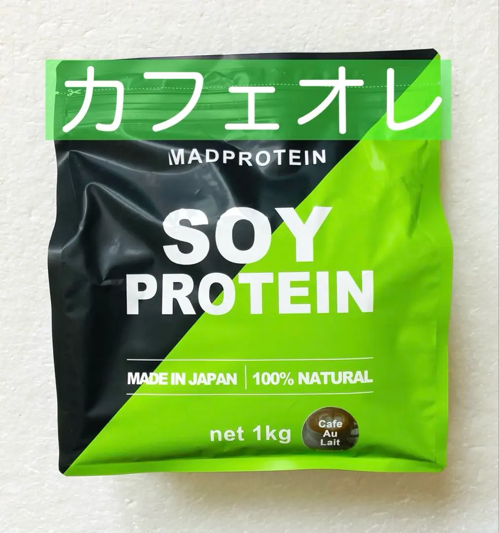 Thumbnail of Mad Protein Cafe au Lait 1kg Soy Protein