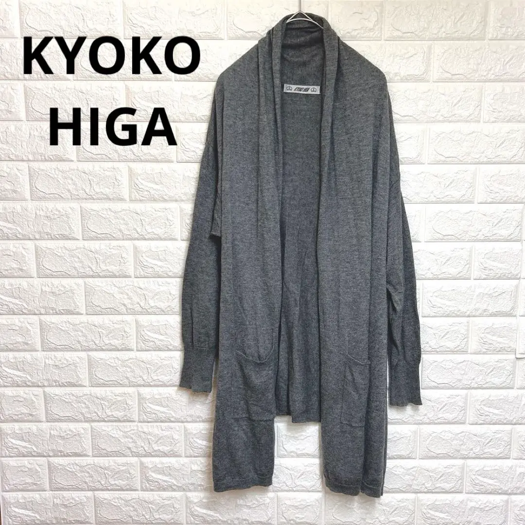 キョウコヒガカーディガン新品未使用 2025年最新】KYOKO HIGA レディース カーディガン・ボレロ