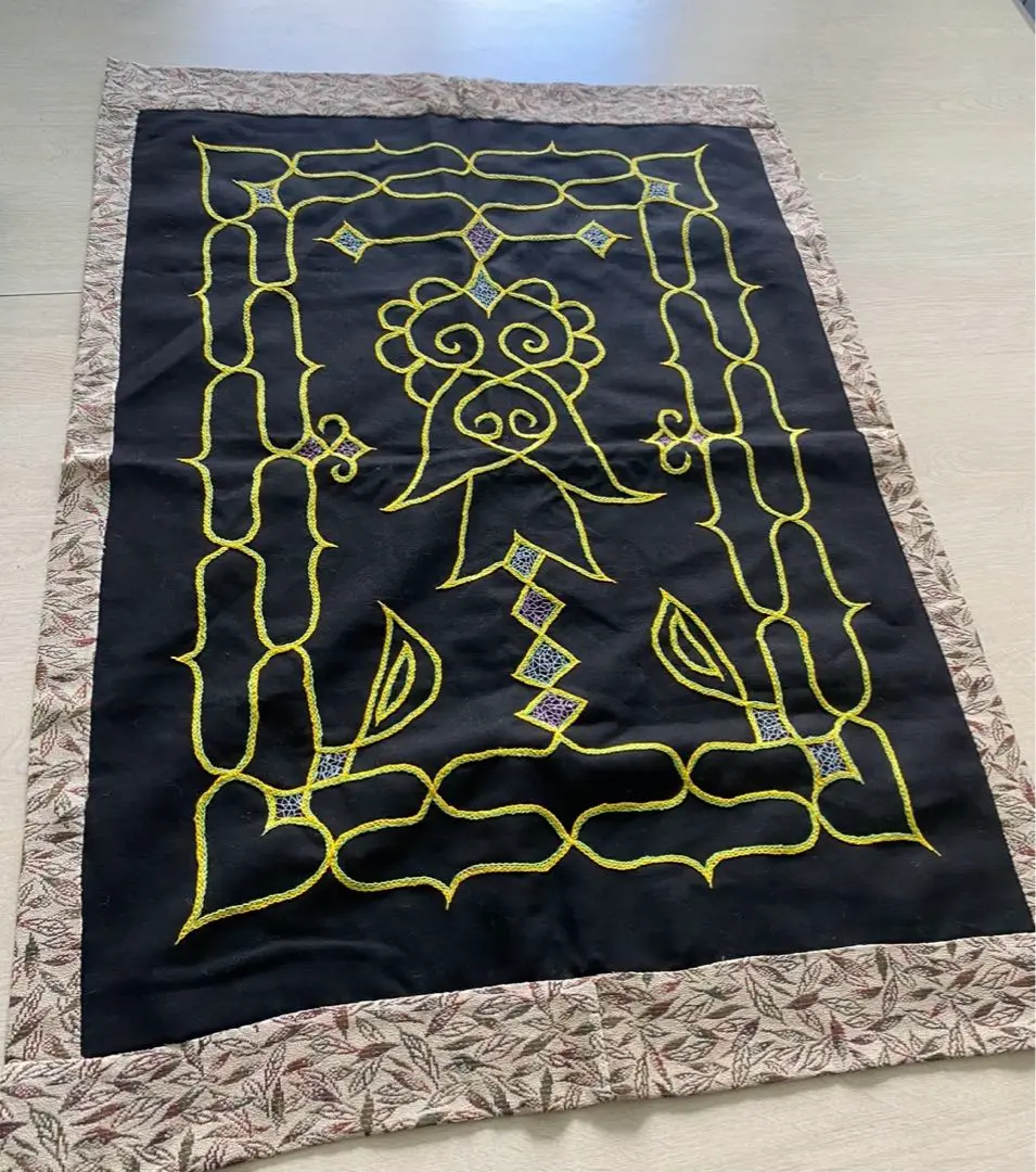 アイヌ　前掛け　マンタレ　マエタレ　アイヌ刺繍　エプロン 2025年最新】アイヌ柄エプロンの人気アイテム - メルカリ