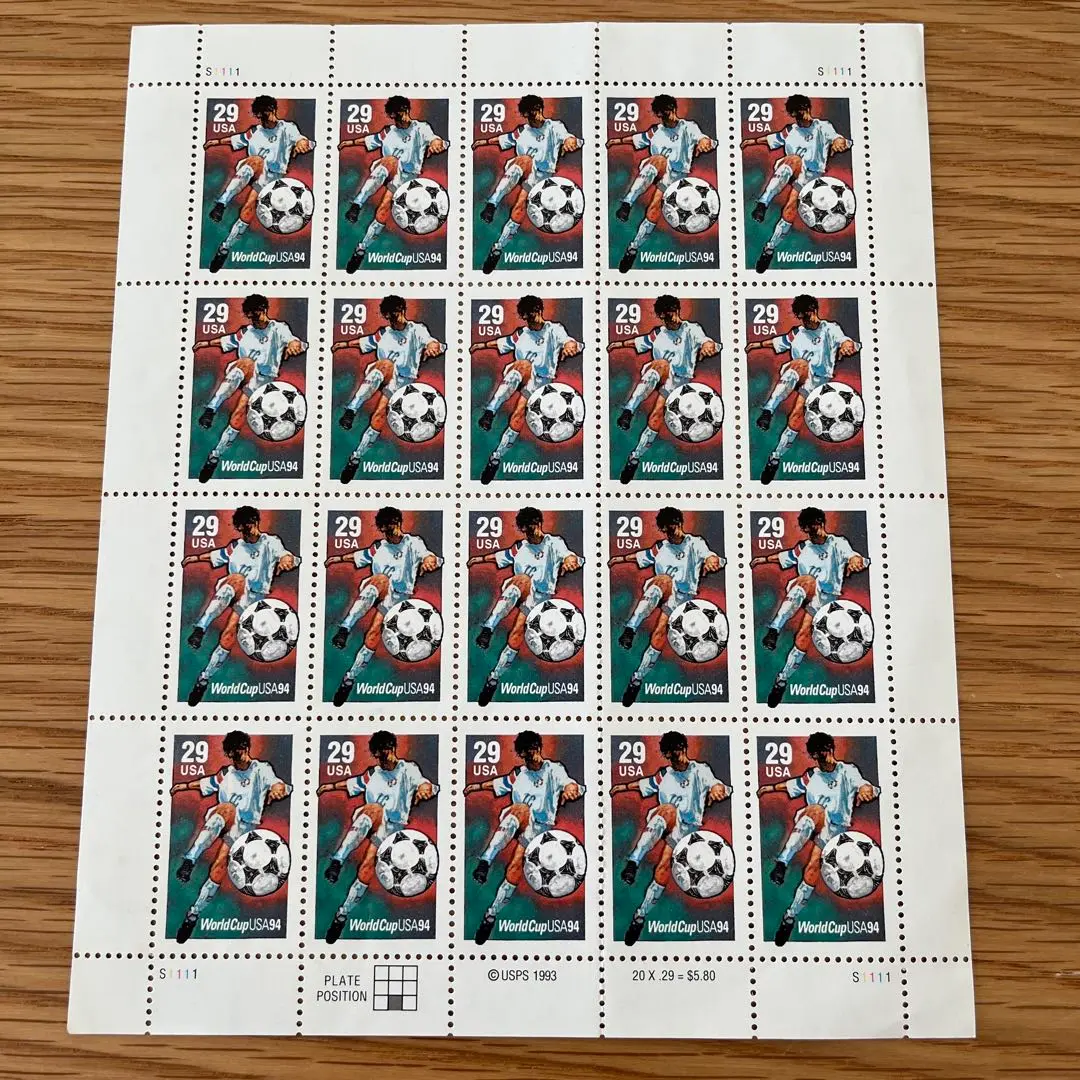 2025年最新】1994サッカーワールドカップ記念切手の人気アイテム