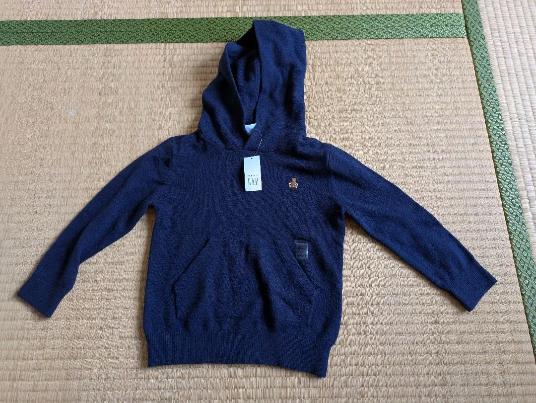 Thumbnail of 【New, Unused】baby GAP Cashmere-like Knit Hoodie 3 years old, 95cm