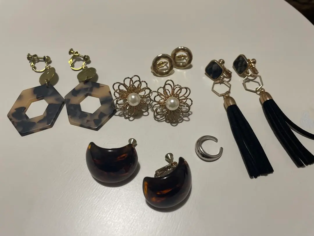 Thumbnail of Earrings - Bundle Sale - Warm Tone (Yebe) - Elegant - Adult Casual